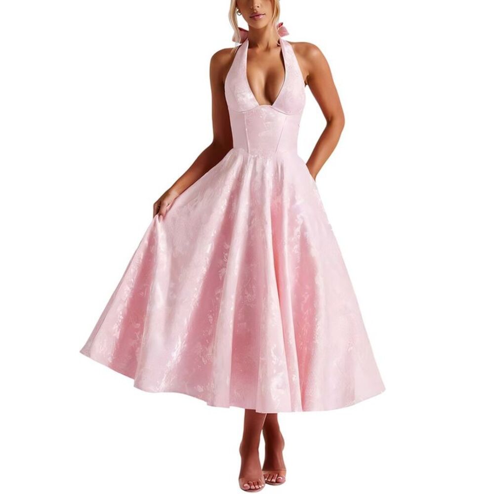 Linda Charm Womens  Midi Dress